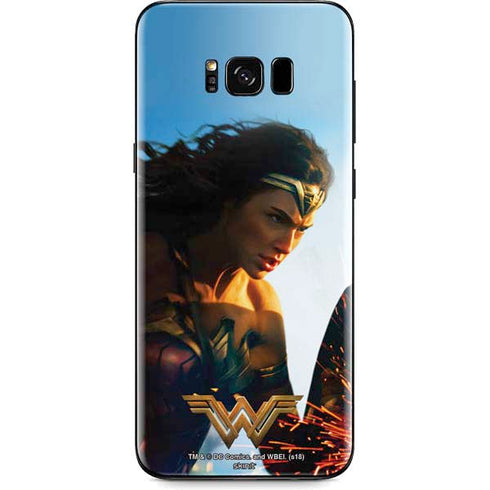 DC Comics Wonder Woman Action Pose Poster Galaxy S8 Plus Skin